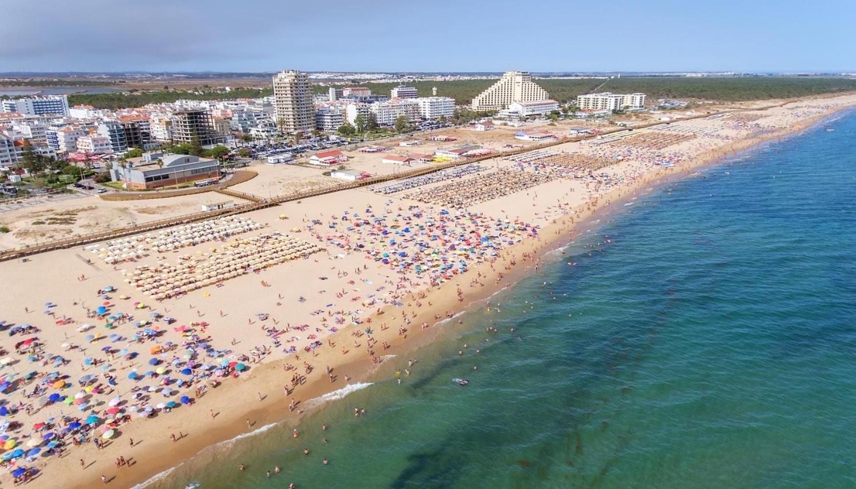 Casa Pe Da Praia Monte Gordo Zewnętrze zdjęcie